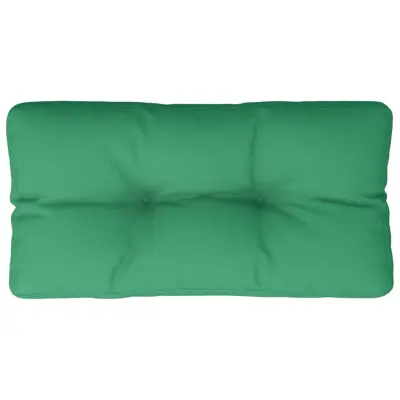 vidaXL Blazina za kavč iz palet zelena 80x40x12 cm