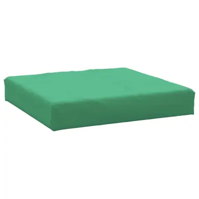 vidaXL Blazina za paleto zelena 60x60x9,5 cm oxford tkanina