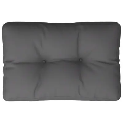 vidaXL Blazina za kavč iz palet antracitna 60x40x12 cm