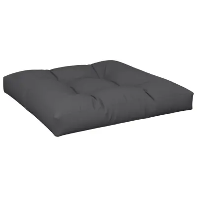 vidaXL Blazina za kavč iz palet črna 70x70x12 cm