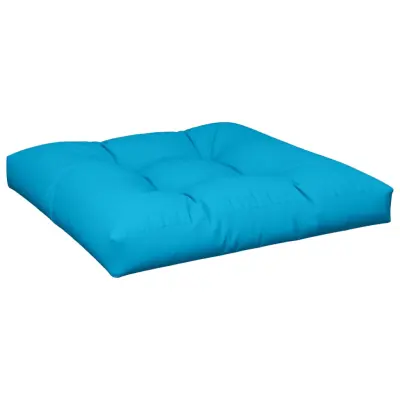 vidaXL Blazina za kavč iz palet modra 80x80x12 cm