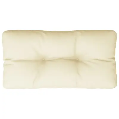 vidaXL Blazina za kavč iz palet krem 70x40x12 cm