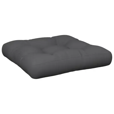 vidaXL Blazina za kavč iz palet antracit 60x61,5x10 cm blago