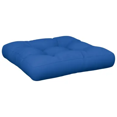 vidaXL Blazina za kavč iz palet kraljevsko modra 50x50x12 cm