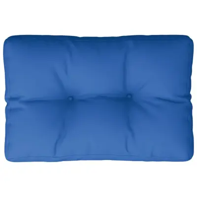 vidaXL Blazina za kavč iz palet kraljevsko modra 50x40x12 cm