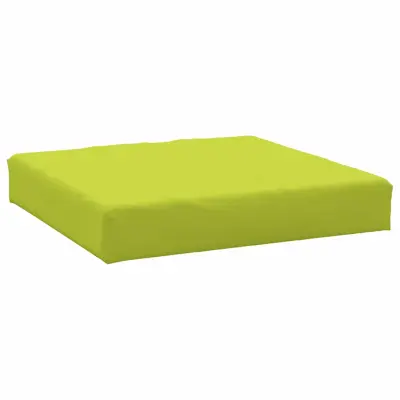 vidaXL Blazina za palete svetlo zelena 60x60x9,5 cm oxford tkanina