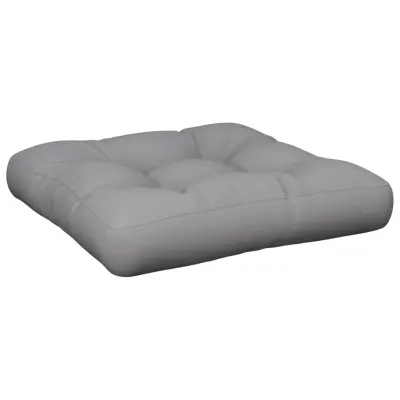 vidaXL Blazina za kavč iz palet siva 60x60x12 cm
