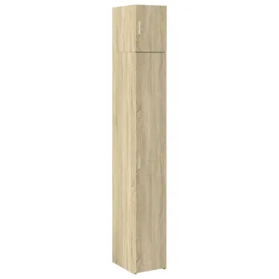 vidaXL Ozka omara za shranjevanje sonoma hrast 30x42,5x225 cm inž. les