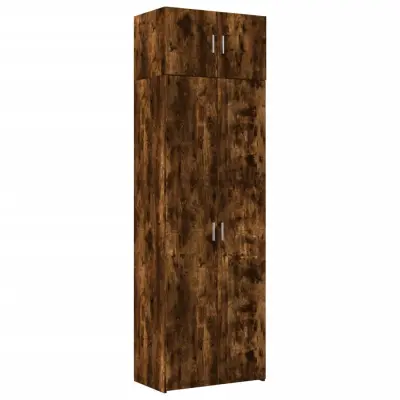 vidaXL Omara za shranjevanje dim. hrast 70x42,5x225 cm inženirski les
