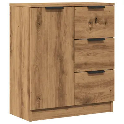 vidaXL Komoda artisian hrast 60x30x70 cm inženirski les