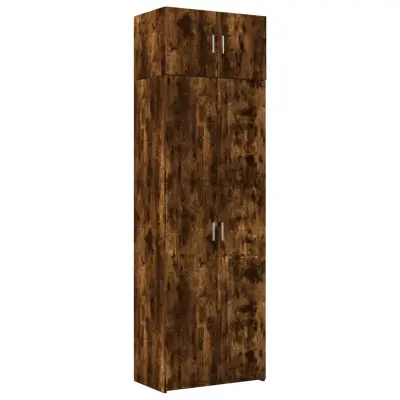 vidaXL Omara za shranjevanje dim. hrast 70x42,5x225 cm inženirski les
