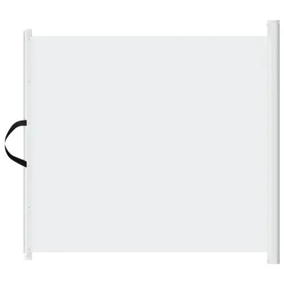 vidaXL Izvlečna vrata za hišne ljubljenčke bela 102,5x125 cm