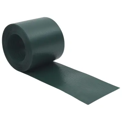 vidaXL Vrtna platna 10 kosov zelena 252,5x19 cm PVC