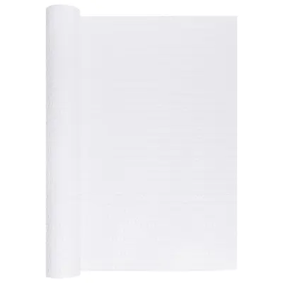 vidaXL Balkonsko platno belo 1000x80 cm poli ratan