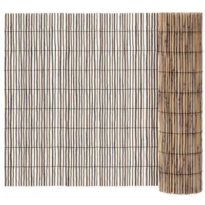 vidaXL Vrtna ograja 500x80 cm trsje