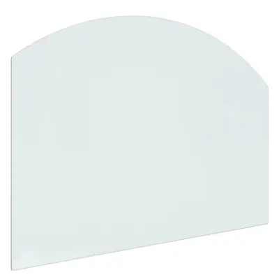 vidaXL Steklena plošča za kamin 80x60 cm