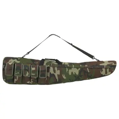 vidaXL Torba za puško z ramenskim trakom 135 cm oxford blago