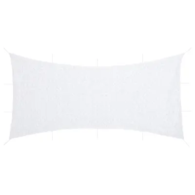 vidaXL Maskirna mreža z vrečko za shranjevanje 833x609 cm bela