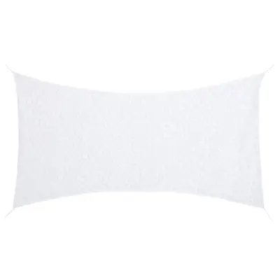 vidaXL Maskirna mreža z vrečko za shranjevanje 292x213 cm bela