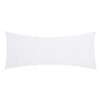 vidaXL Maskirna mreža z vrečko za shranjevanje 627x290 cm bela