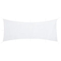 vidaXL Maskirna mreža z vrečko za shranjevanje 844x429 cm bela