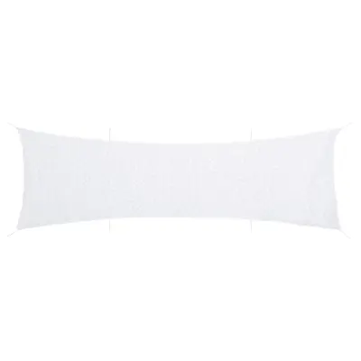 vidaXL Maskirna mreža z vrečko za shranjevanje 706x140 cm bela