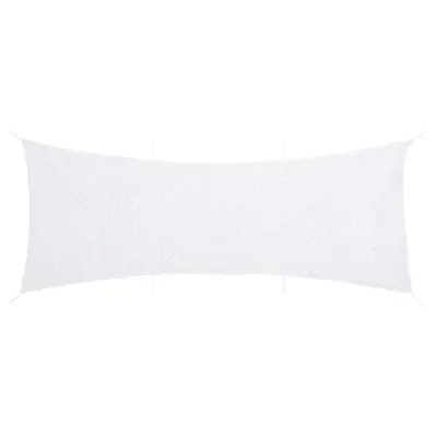 vidaXL Maskirna mreža z vrečko za shranjevanje 623x203 cm bela