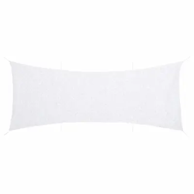 vidaXL Maskirna mreža z vrečko za shranjevanje 721x294 cm bela