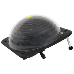 The Living Store Solarni grelec za bazen iz HDPE in aluminija 75x75x36 cm - Solarni Grelec Za Bazen