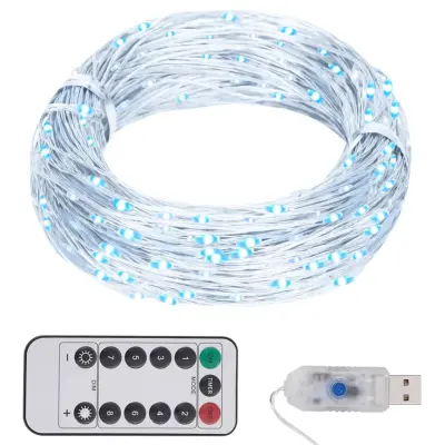 The Living Store LED lučke s 300 LED diodami hladno bele 30 m - LED Lučke