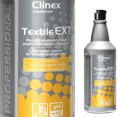CLINEX Textile EXT 1L tekočina za strojno in ročno pranje preprog in oblazinjenja