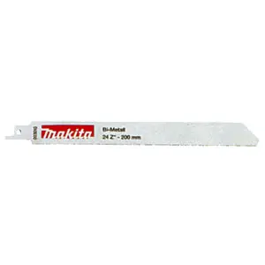 MAKITA RECIMER LIST ZA ŽAGO BIM 200x0,9mm / 5 kom. JEKLO, MET. BARVA. 1,2-3 mm
