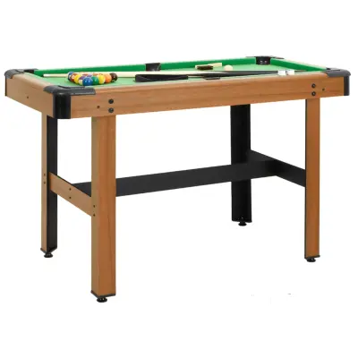The Living Store Miza za biljard 4 ft 122x61x76 cm rjava - Miza Za Biljard
