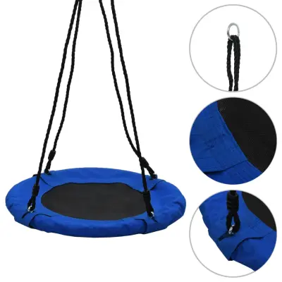 The Living Store Gugalnica 60 cm 100 kg modra - Gugalnica