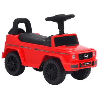 The Living Store Otroški poganjalec avto Mercedes-Benz G63 rdeč - Poganjalec
