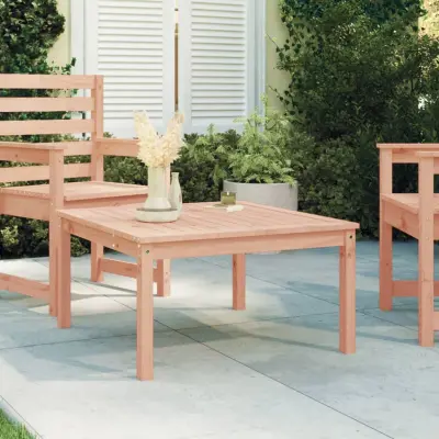 The Living Store Vrtna miza 82,5x82,5x45 cm trden les douglas - Vrtna Miza