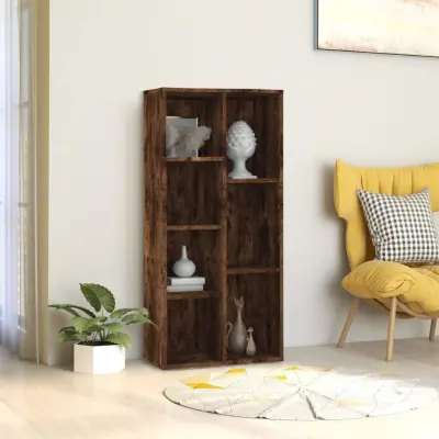 The Living Store Knjižna omara dimljeni hrast 50x25x106 cm - Knjižna Omara