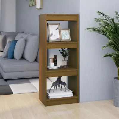 The Living Store Knjižna omara za razdelitev prostora medeno rjava 40x30x103,5cm - Knjižna Omara