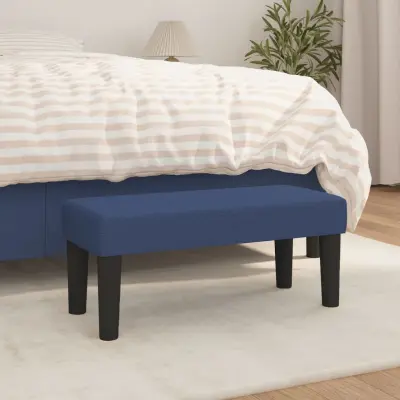 The Living Store Klop modra 70x30x30 cm blago - Klop