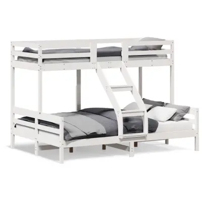 The Living Store Pograd 80×200/140x200 cm bel trdna borovina - Pograd