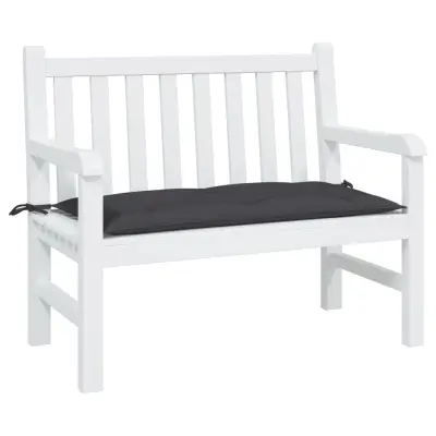 The Living Store Blazina za vrtno klop črna 100x50x7 cm oxford tkanina - Blazina Za Vrtno Klop