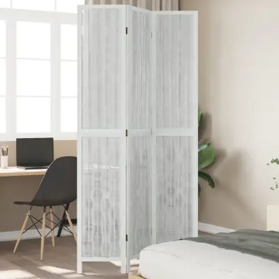 The Living Store Paravan 3-delni bel trden les pavlovnije - Pregrada Za Prostor