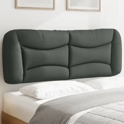 The Living Store Vzglavna stranica temno siva 120 cm blago - Vzglavna Stranica