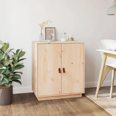 The Living Store Komoda 65,5x40x75 cm trdna borovina - Kredenca