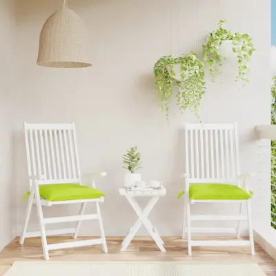 The Living Store Blazine za palete 2 kosa sv. zelene 50x50x7 cm oxford tkanina - Blazina Za Palete