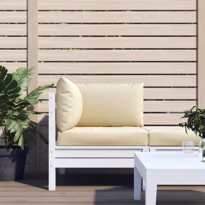 The Living Store Blazine za kavč iz palet 3 kosi bež blago - Blazina Za Palete