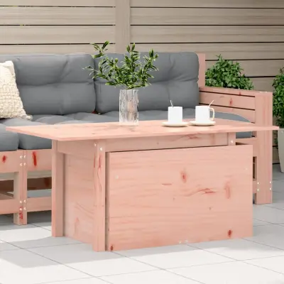 The Living Store Vrtna miza 100x50x75 cm trden les douglas - Vrtna Miza