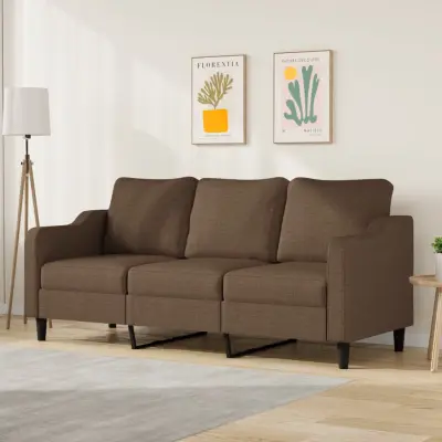 The Living Store Trosed rjav 180 cm blago - Kavč Trosed