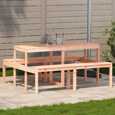 The Living Store Piknik miza 160x134x75 cm trden les douglas - Piknik Miza