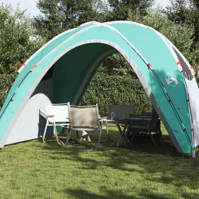 The Living Store Šotor za zabavo zelen vodoodporen - Šotor Za Zabave